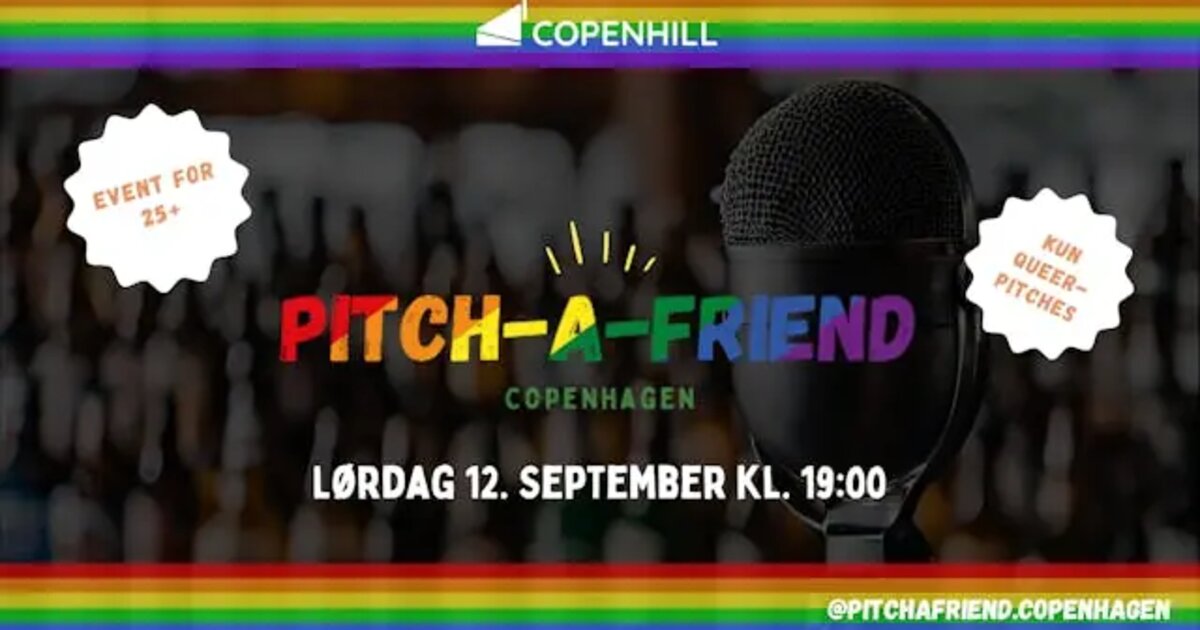 Pitch-A-Friend: Queer pitches, 25+