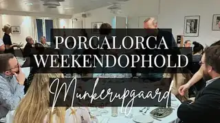 Porcalorca præsenterer: En sanselig weekend på Munkerupgaard med italiensk vin, middag & fortællinger