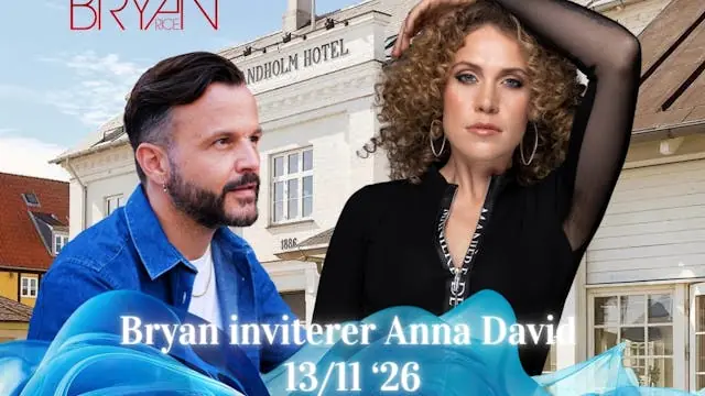Bandholm Musiksalon - Bryan Rice inviterer Anna David — Bandholm Badehotel, Bandholm