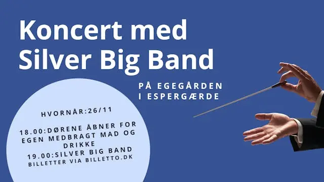 Silver Big Band på Egegården — Egegården, Espergærde