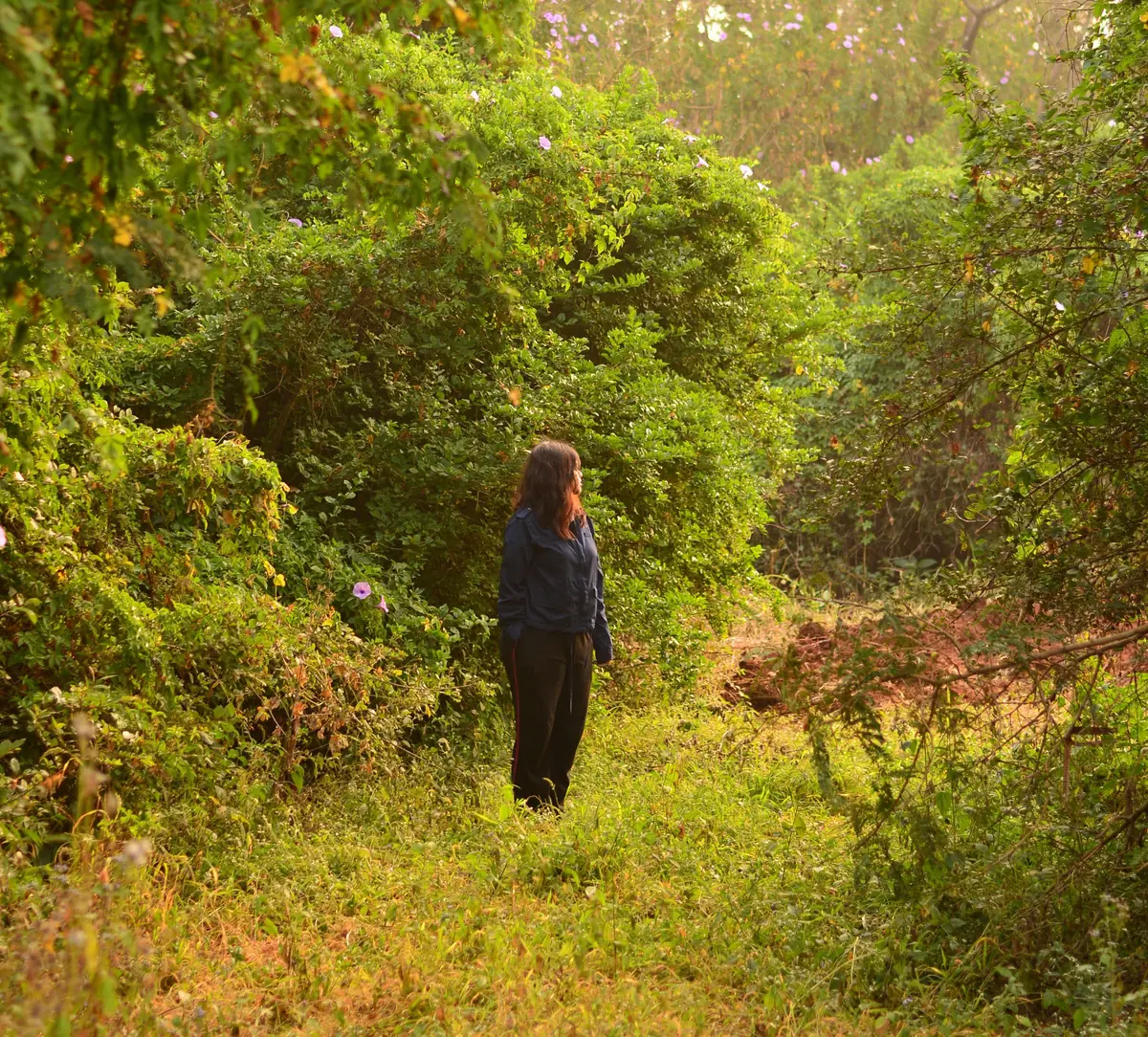 Naturens sprog: Skovbad — Hvidovre Hovedbibliotek, Hvidovre