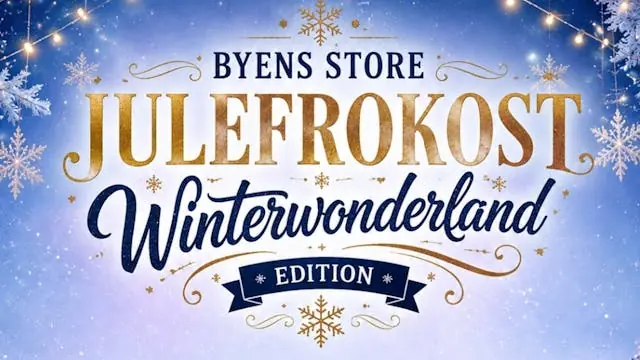 Byens Julefrokost 2026 – Winter Wonderland — Bjerringbro Idræts & Kulturcenter, Bjerringbro