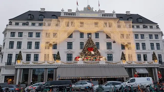 Christmas Walk in Copenhagen — Scandic Palace Hotel, Copenhagen