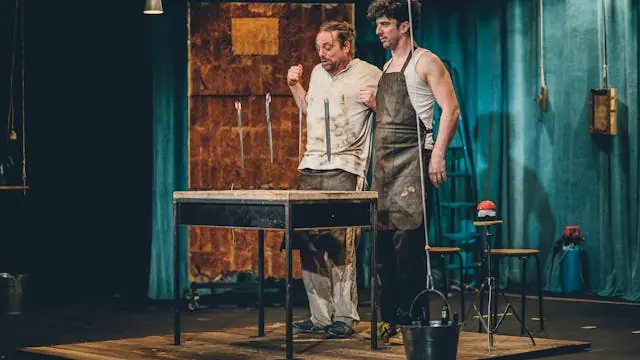 Us - Contemporary Circus, Knife Throwing and Object Manipulation — Dynamo - Workspace for circus and performing art, Odense