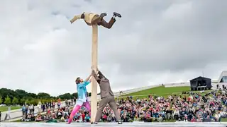 Two Men and a Plank