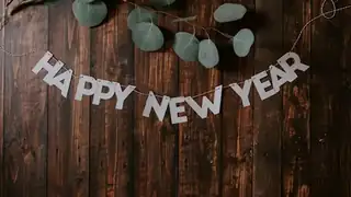 New Year Bubbles and Red Wine