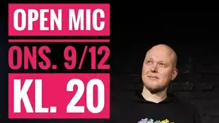 Open Mic Comedy på 28 Live i Roskilde (18+) - Mikkel Vedelsby er vært