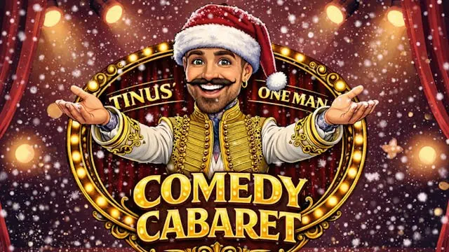TINUS ONEMAN COMEDY CABARET - XMAS EDITION — Råhuset, København