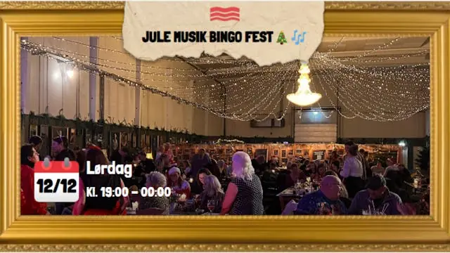 Christmas Music Bingo — Værftets Madmarked, Helsingør