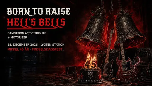 Born to raise Hells Bells — Lygten Station, København