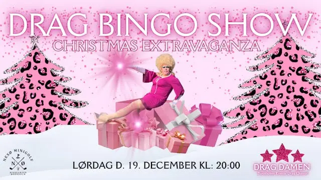 Damens Christmas Extravaganza Drag Bingo Show 2026 — Nexø Minigolf & Biergarten, Nexø