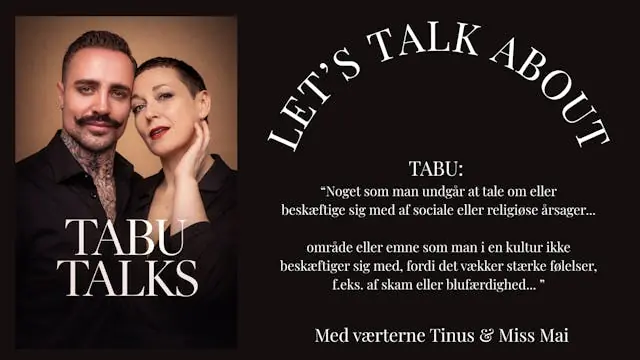 TABU TALKS / DE ELSKENDES HELLIGDAG - med Tinus & Miss Mai — Metronomen, Frederiksberg