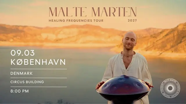 Malte Marten Trio Live in København. — Circus Building, København