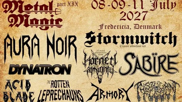 Metal Magic Festival -part XIX — Dronningepladsen, Fredericia