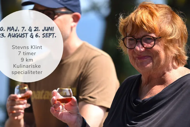 Kulinarisk vandretur langs Stevns Klint  (23. august 2026) — Stevns Klint, Rødvig