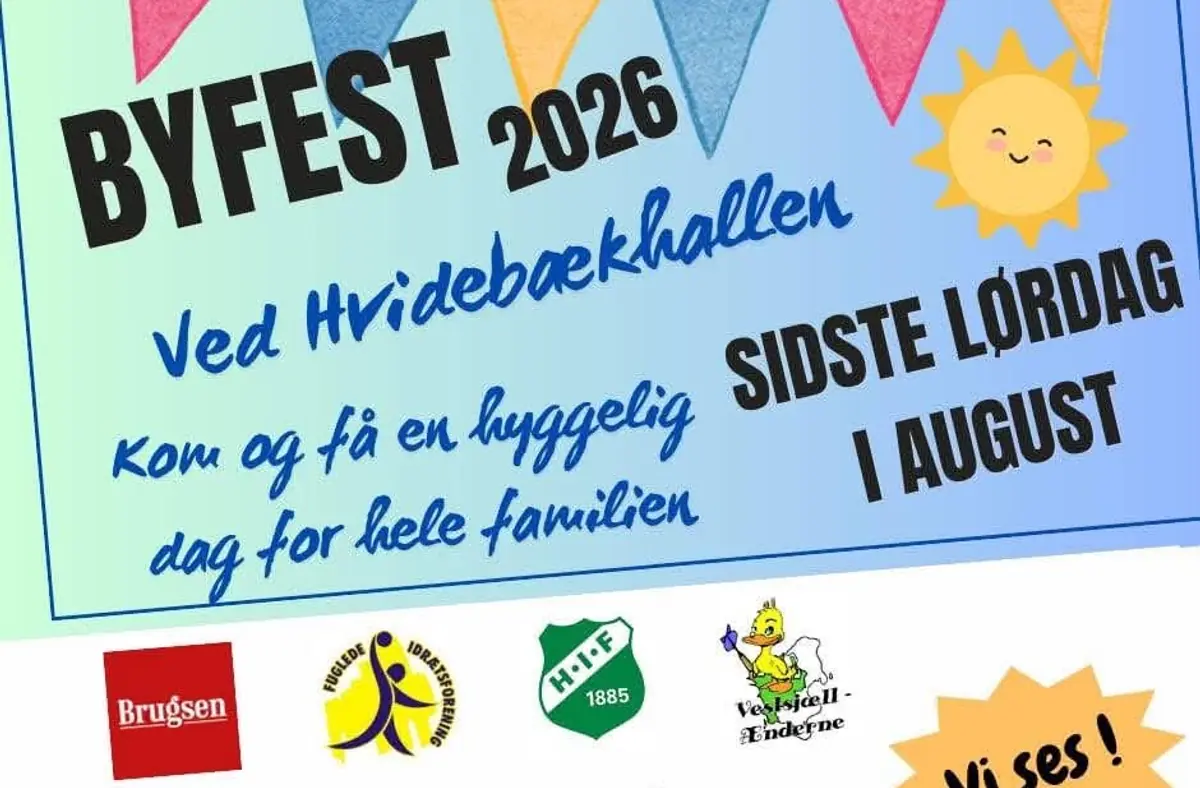 Byfest v/Hvidebækhallen — Hvidebækhallen, Jerslev