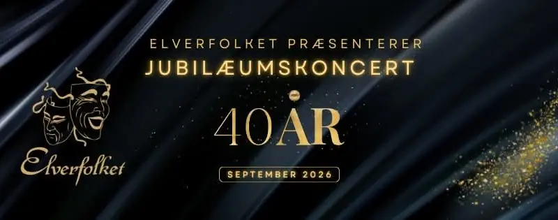 Jubilæumskoncert 40 år — Kulturkasernen, Holbæk