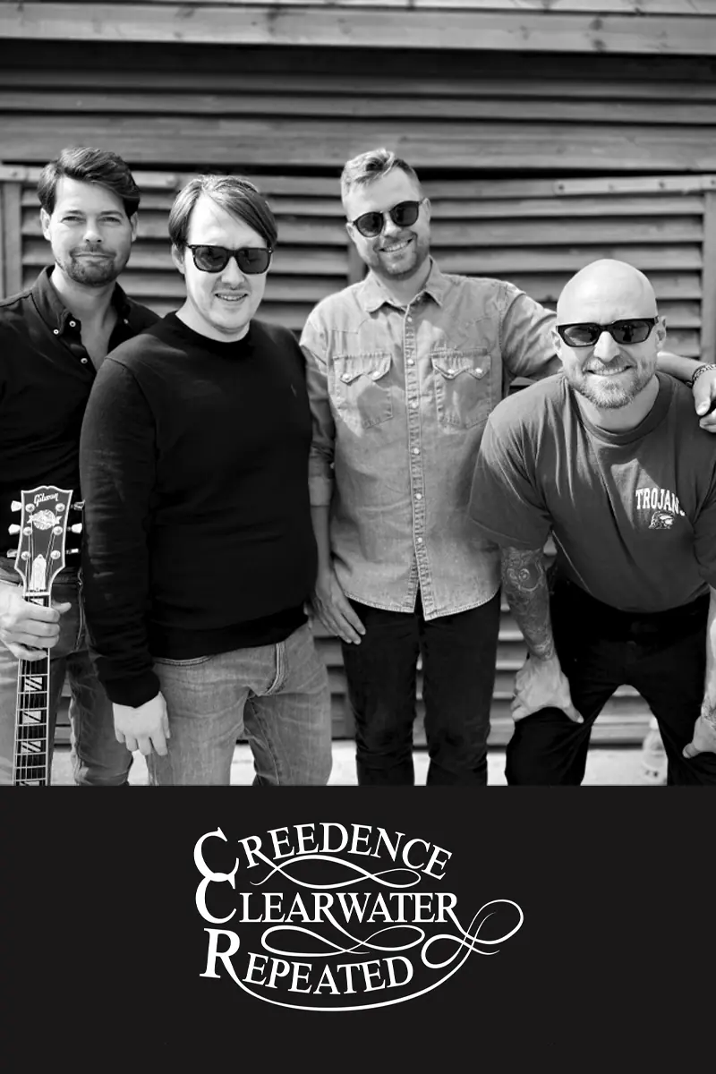 CREEDENCE CLEARWATER REPEATED - gulv (siddeplads) — Spillestedet Generator, Ringkøbing
