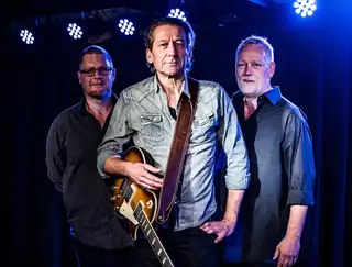 Martin Blom with Band