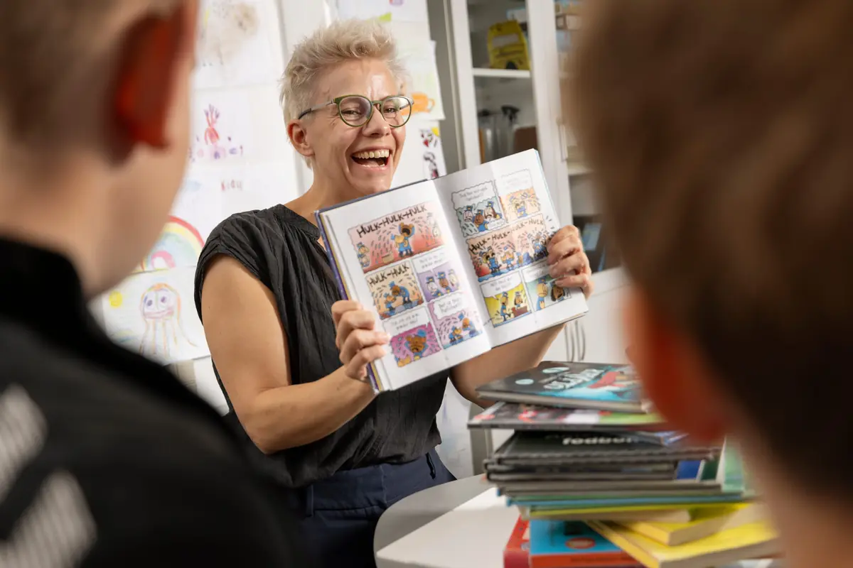 Skole: Tendenser, snacks og (biblioteks)snak — Svendborg Bibliotek, Svendborg