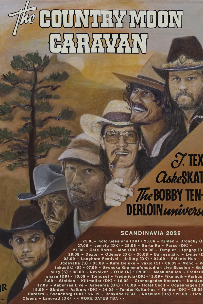 The Country Moon Caravan — Hos Olsens, Roskilde