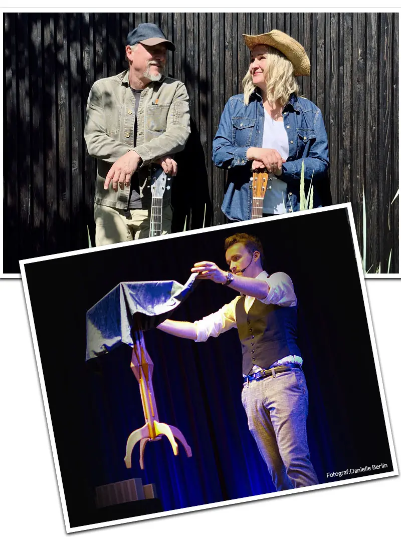 Anja Majbritt duo & Trylle show i verdensklasse — Gallery ArtTour, Hillerød