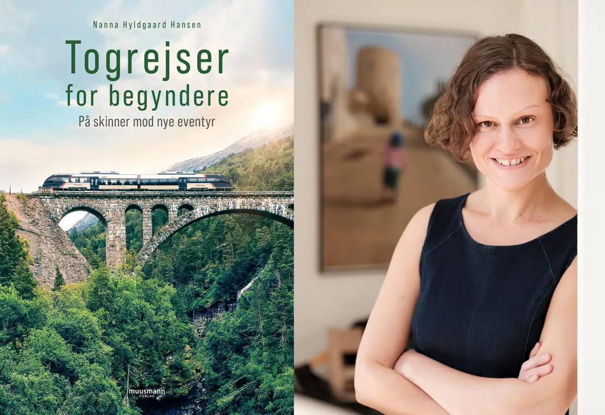 Biblioteksklubbens cafeaftener  - Nanna Hyldgaard Hansen: Togrejser for begyndere — Kalundborg Bibliotek og Borgerservice, Kalundborg