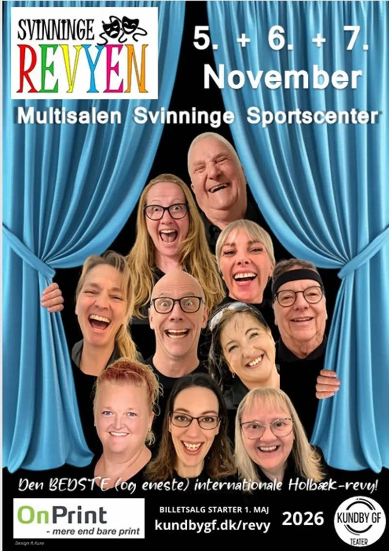 Svinninge Revyen 2026 - Thursday ticket — Multisalen i Svinninge Sportscenter, Svinninge