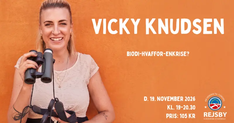 Vicky Knudsen - "Biodiversität - Warum die Krise?" — Rejsby Europæiske Efterskole, Skærbæk