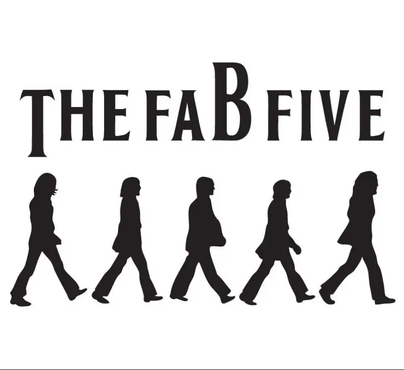 The Beatles Songbook by The Fab Five — Gallery ArtTour, Hillerød