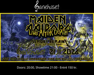Maiden Aalborg + support: The Memory Remains