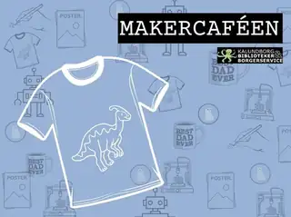 Makercafé - T-shirt tryk