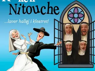 Frøken Nitouche ...laver halløj i klostret