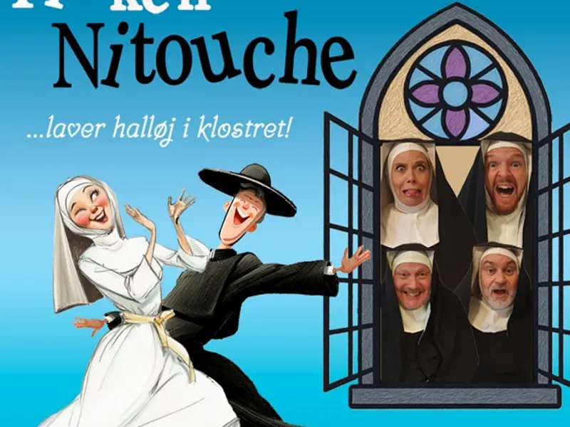 Frøken Nitouche ...laver halløj i klostret — Sofiendalskolen, Haslev