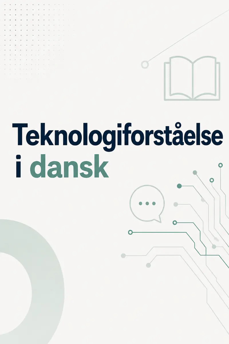 Teknologiforståelse i dansk – faglig fornyelse i praksis — FabLab Spinderihallerne, Vejle