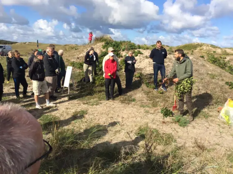 Melby overdrev - Hjælp naturen - Træk et træ, så lyngheden bevares. — Liseleje