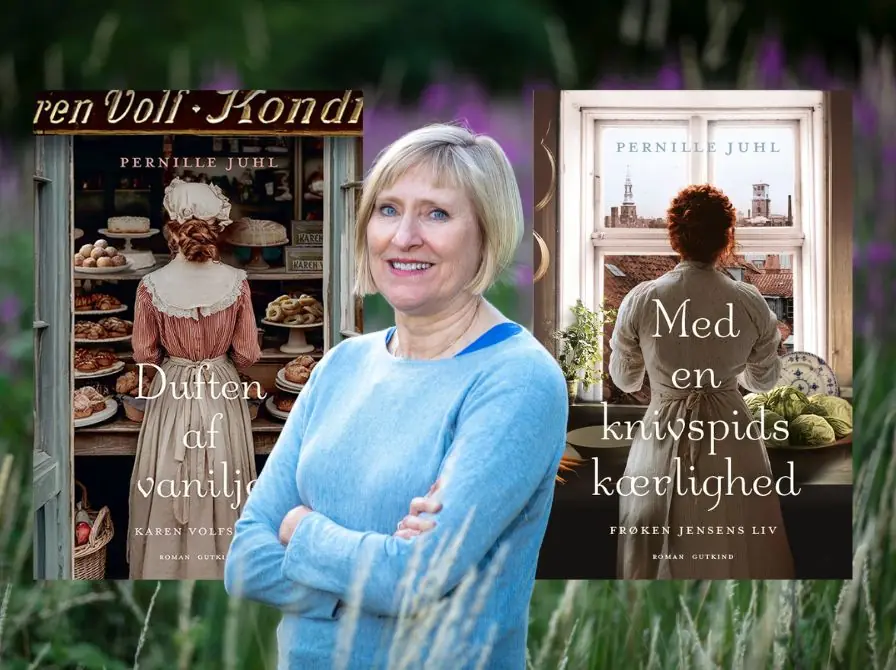Foredrag og fællesspisning: Pernille Juhl: En knivspids kærlighed og duften af vanilje — Ubby Bibliotek, Jerslev Sjælland