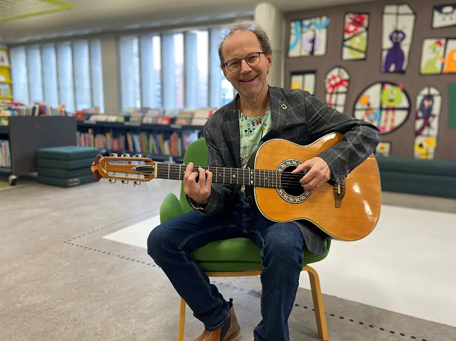 Babymusikleg — 1. Hovedbiblioteket, Randers
