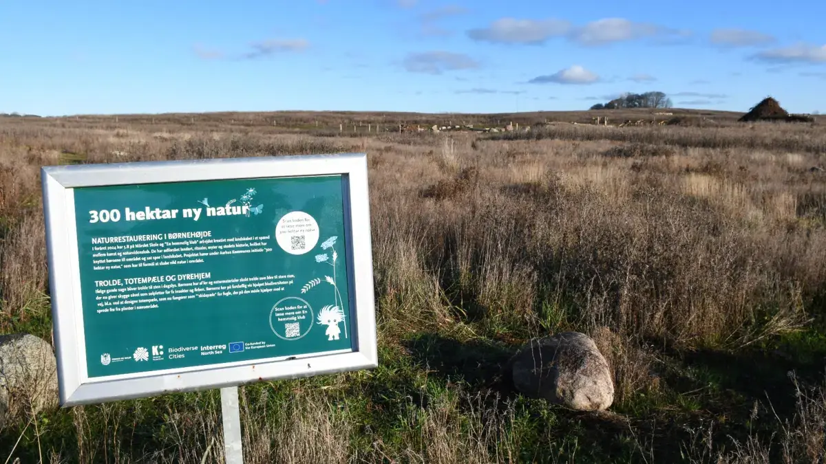 På opdagelse i et nyt naturområde i Aarhus (for de 4-12-årige) — Mårslet