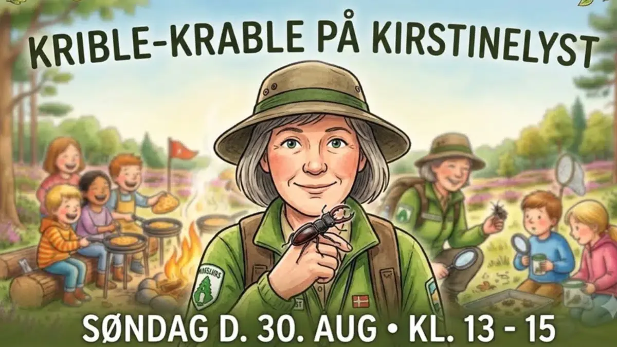 Krible Krable på Kirstinelyst — Naturrum Kirstinelyst, Randbøl