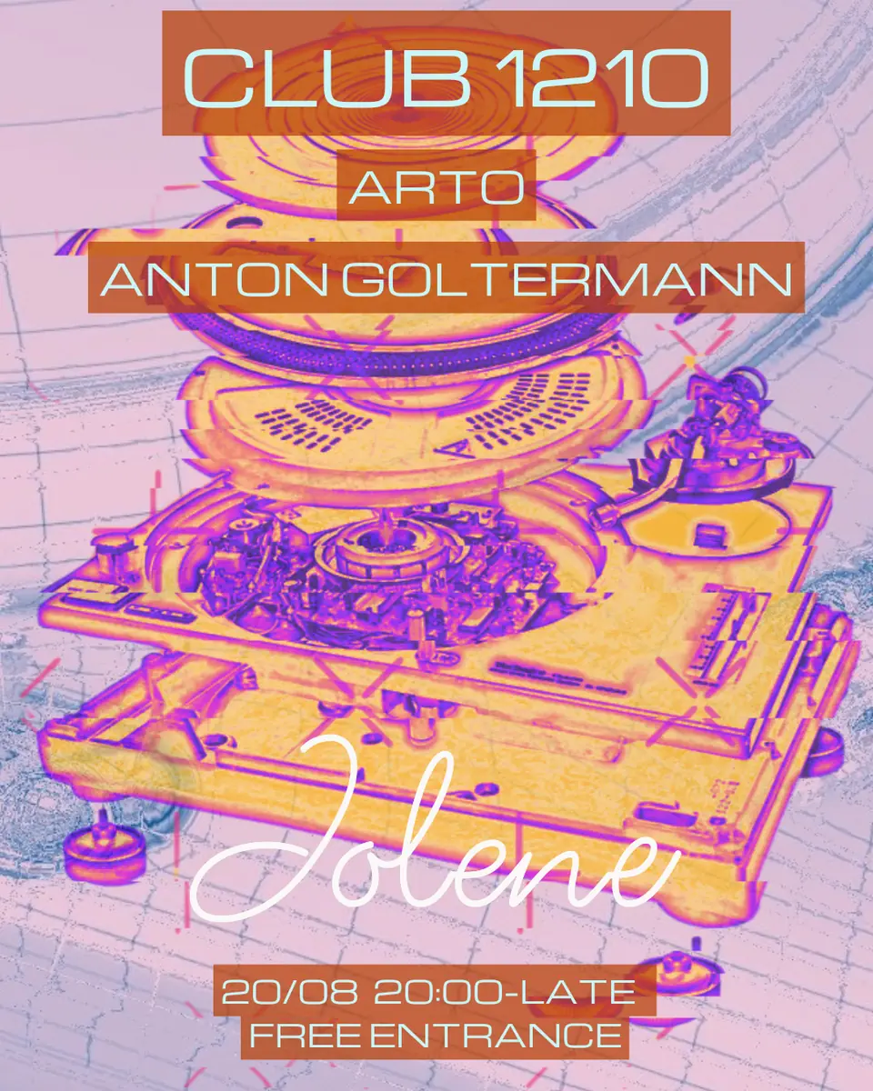 Club 1210 with Arto & Anton Goltermann — Jolene, Copenhagen