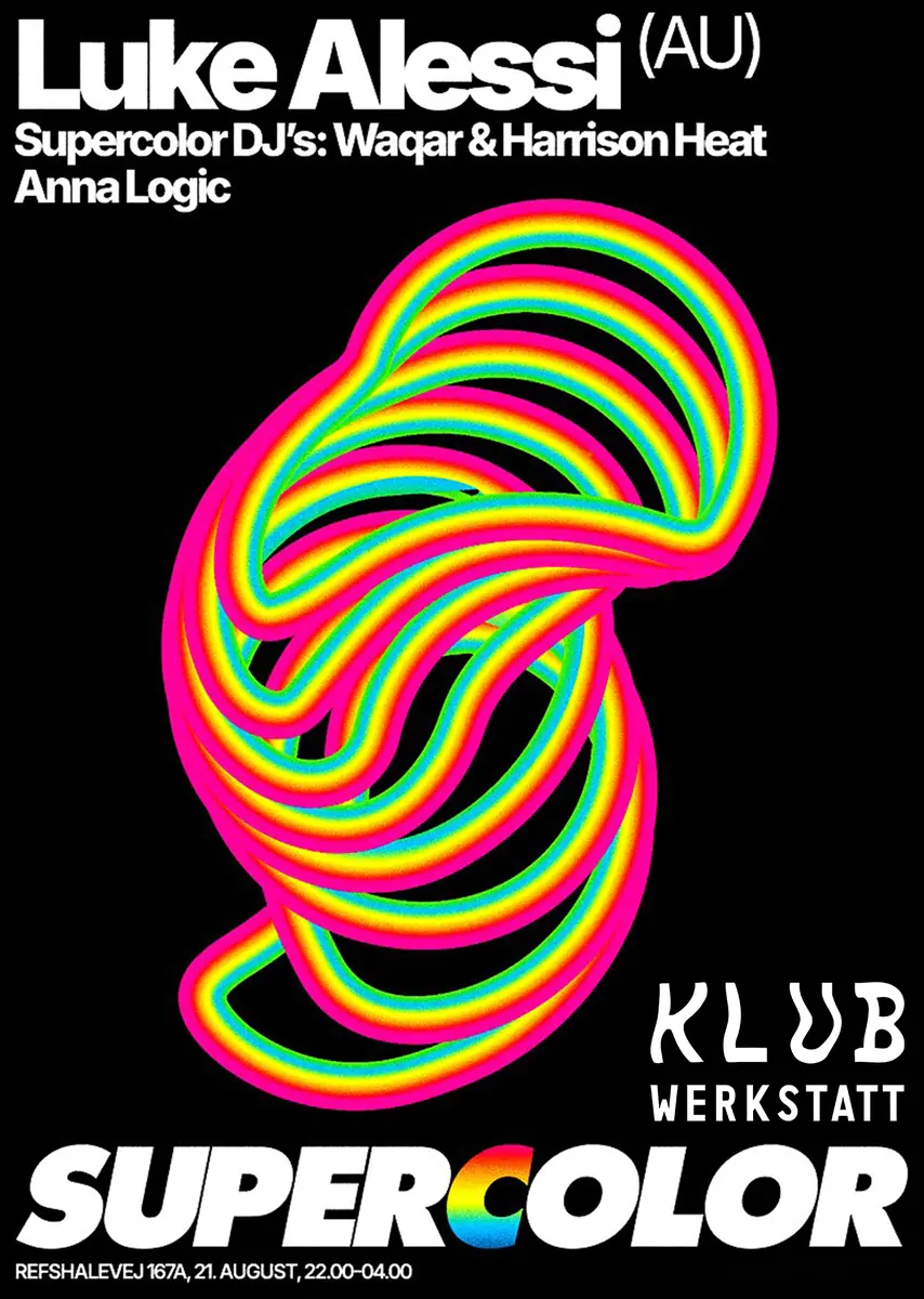 Luke Alessi — Klub Werkstatt, Copenhagen