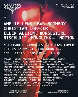 Karrusel | 27–29 Aug 2026