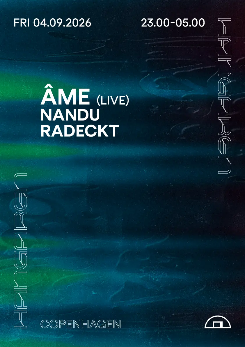 Âme (Live), Nandu, Radeckt — Hangaren, København