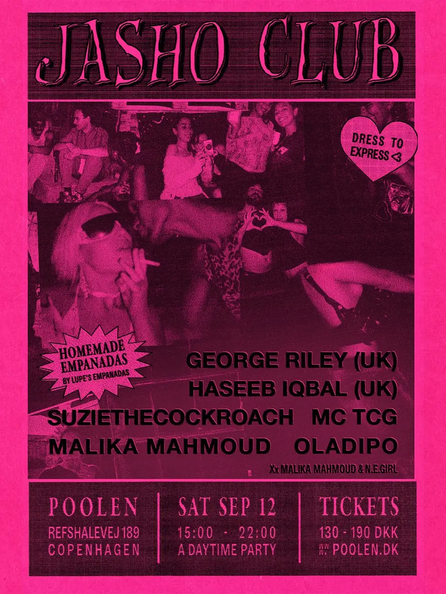 JASHO CLUB VOL.05: THE COMEBACK — Poolen, København