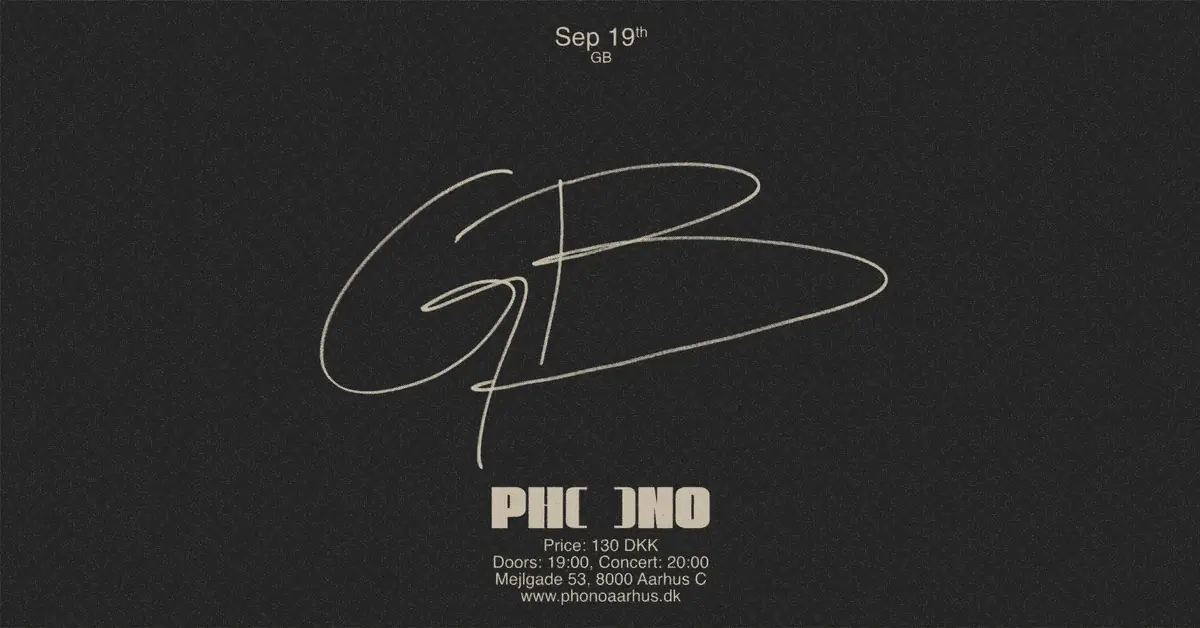 PHONO: GB — PHONO, Aarhus