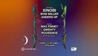 Xinobi / Bow Miller / Anders HP / Rhythm Vault: Max Finney / Qwenty / Roussakis