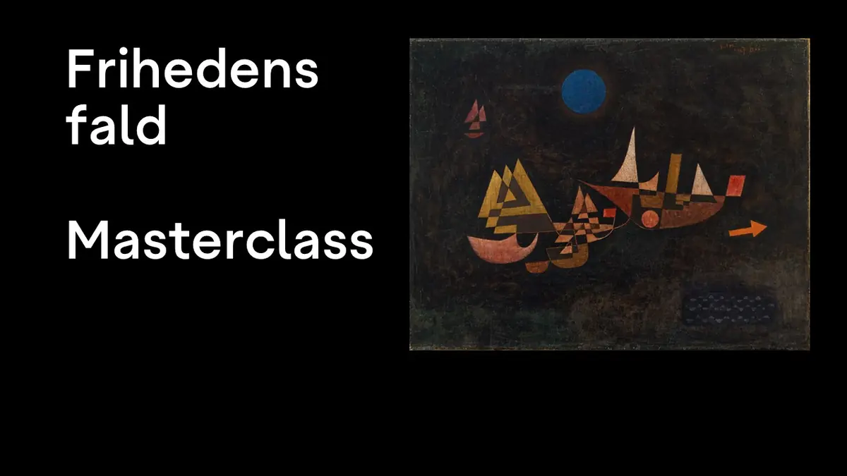 Masterclass - Abstract Art: Paul Klee and Vasilij Kandinsky — ARoS - Auditorium, Niveau 3, Aarhus