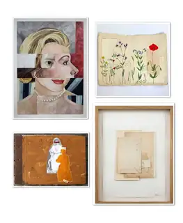 STYKKEVIS – COLLAGE PÅ FIRE MÅDER. Udstilling.