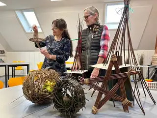 Workshop med pileflet til jul